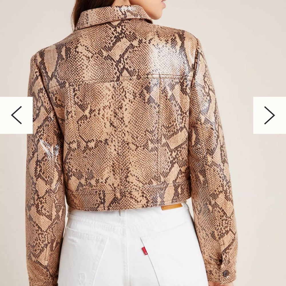 Anthropologie Current Air Python Textured And Cro… - image 6